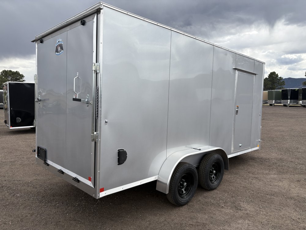 7'x16' Big Horn Enclosed Cargo