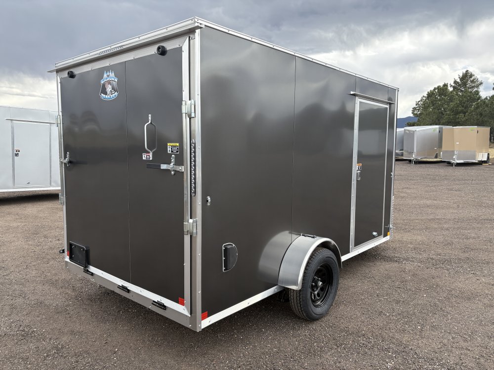 7'x12' Big Horn Enclosed Cargo