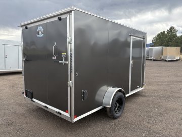 7'x12' Big Horn Enclosed Cargo