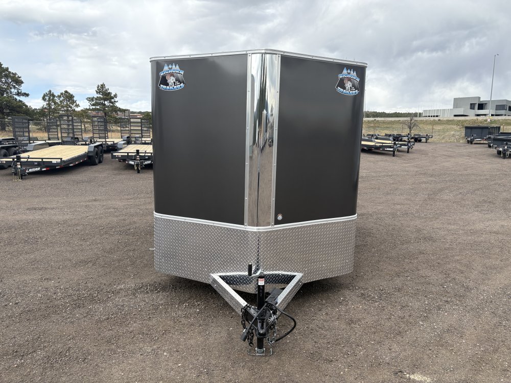 7'x12' Big Horn Enclosed Cargo