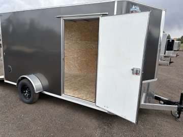 7'x12' Big Horn Enclosed Cargo
