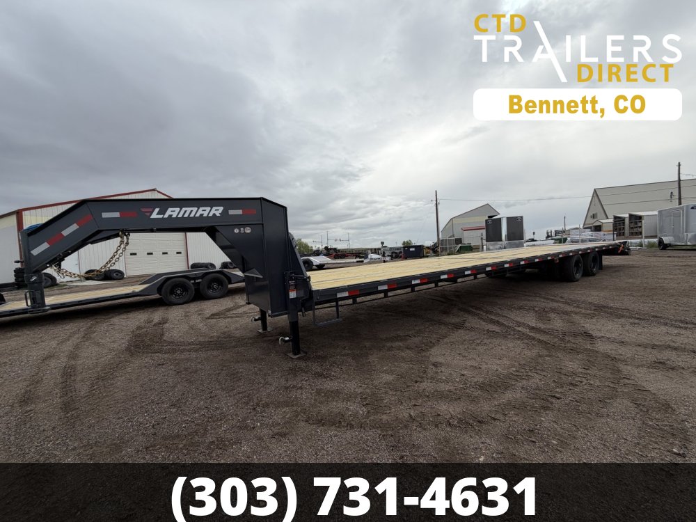 8.5'x40' Lamar Flatbed