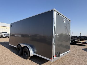 7'x18' Big Horn Enclosed Cargo