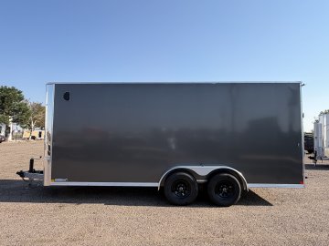 7'x18' Big Horn Enclosed Cargo