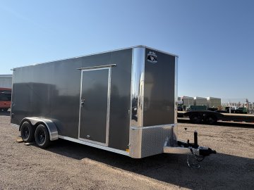 7'x18' Big Horn Enclosed Cargo