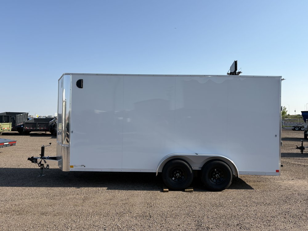 7'x16' Big Horn Enclosed Cargo