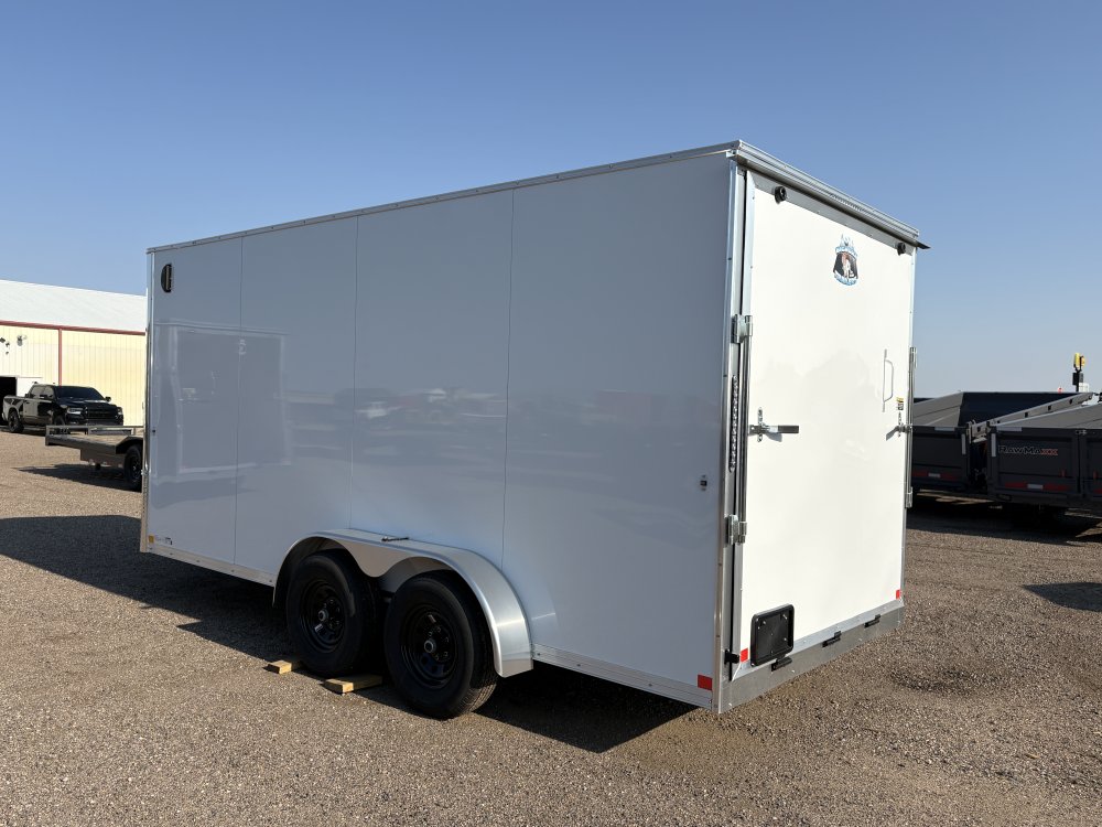 7'x16' Big Horn Enclosed Cargo