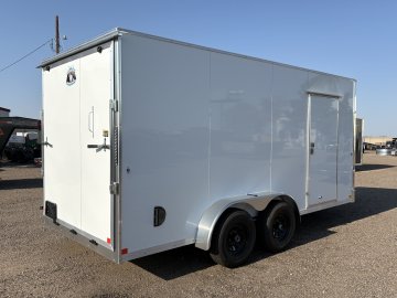 7'x16' Big Horn Enclosed Cargo