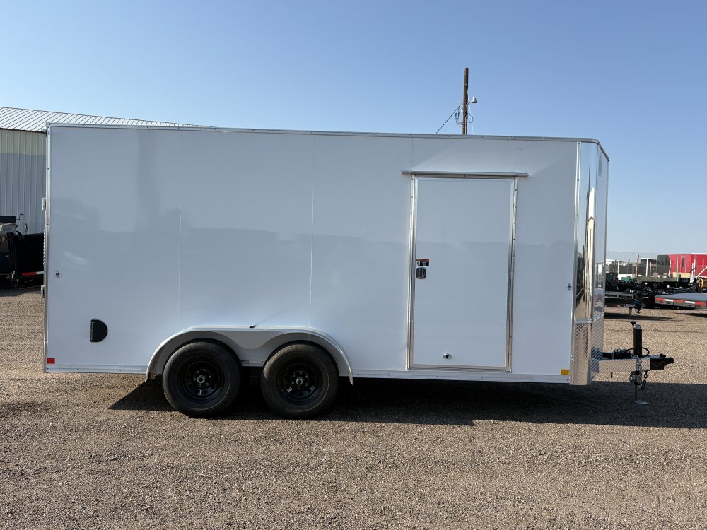 7'x16' Big Horn Enclosed Cargo