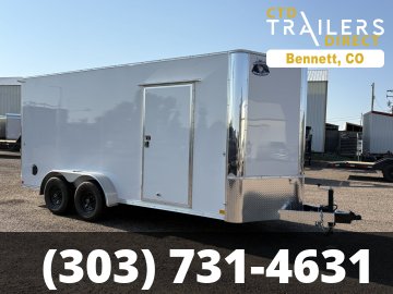 7'x16' Big Horn Enclosed Cargo