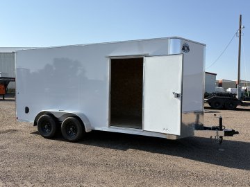 7'x16' Big Horn Enclosed Cargo