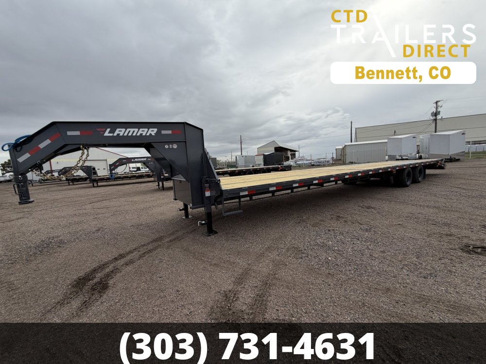 8.5'x40' Lamar Flatbed
