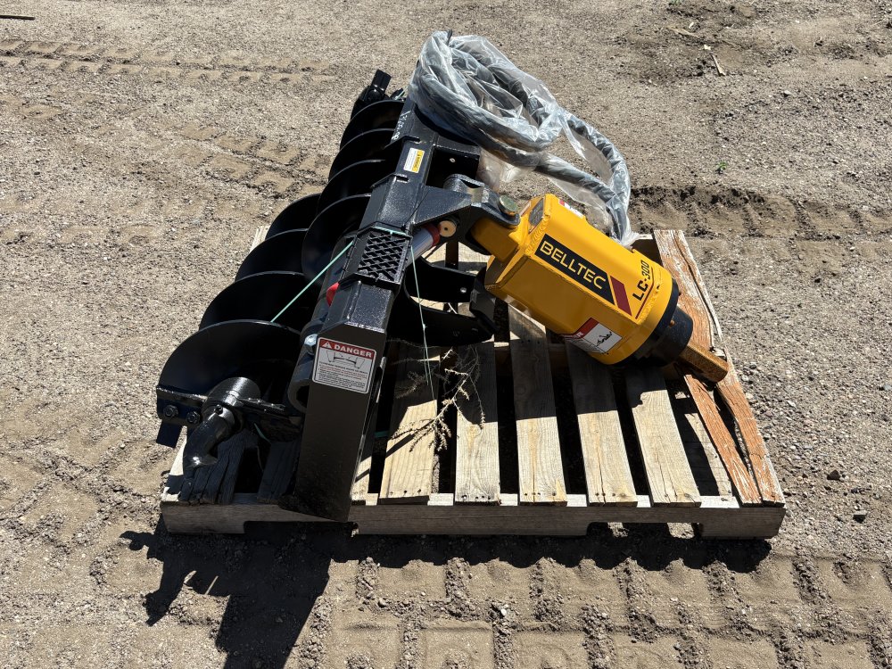 BELLTEC AUGER COMBO 9"BIT &12"BIT DIRT