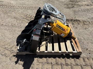 BELLTEC AUGER COMBO 9"BIT &12"BIT DIRT