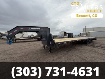 8.5'x32' Lamar Flatbed