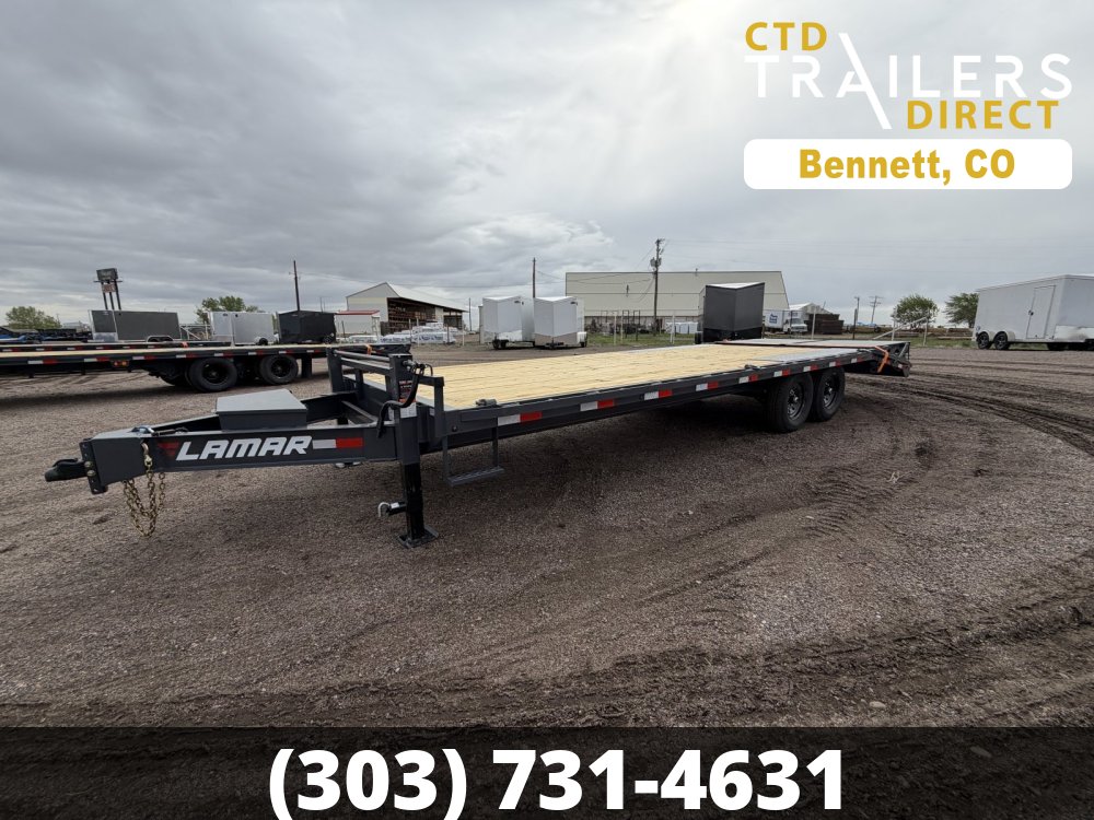 8.5'x24' Lamar Flatbed