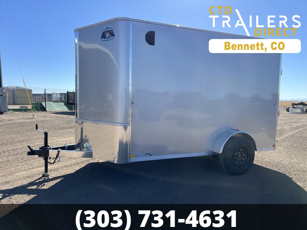 6'x12' Big Horn Enclosed Cargo