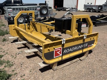 7' CH SKID STEER GRADER W/ SERATED BLADE AND 2 SIDE HYD DEPTH ADJUST