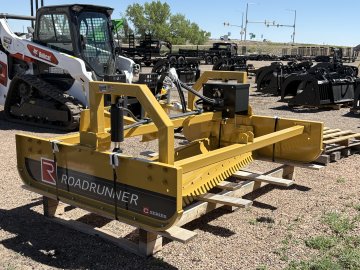 7' CH SKID STEER GRADER W/ SERATED BLADE AND 2 SIDE HYD DEPTH ADJUST