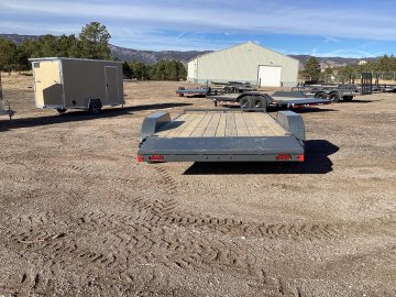 7'x16' Lamar Flatbed Car Hauler