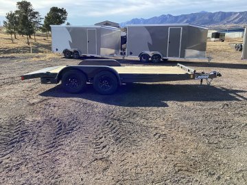 7'x16' Lamar Flatbed Car Hauler