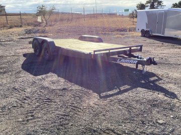 7'x16' Lamar Flatbed Car Hauler