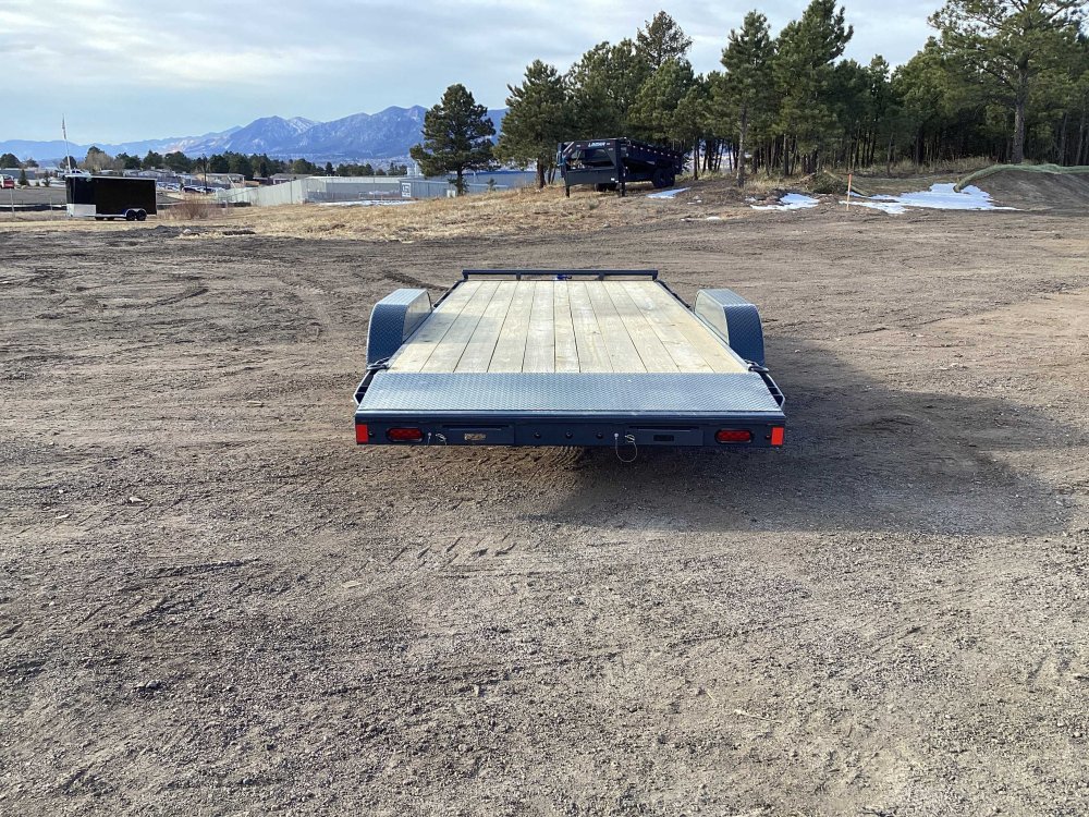 7'x20' Lamar Flatbed Car Hauler