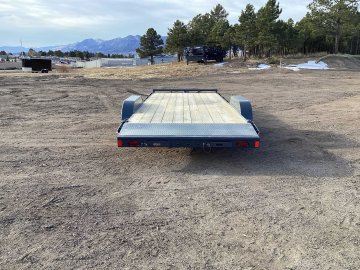 7'x20' Lamar Flatbed Car Hauler