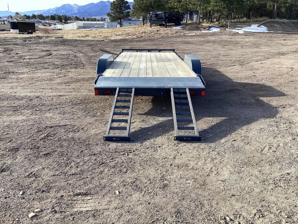 7'x20' Lamar Flatbed Car Hauler