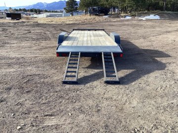 7'x20' Lamar Flatbed Car Hauler