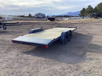 7'x20' Lamar Flatbed Car Hauler