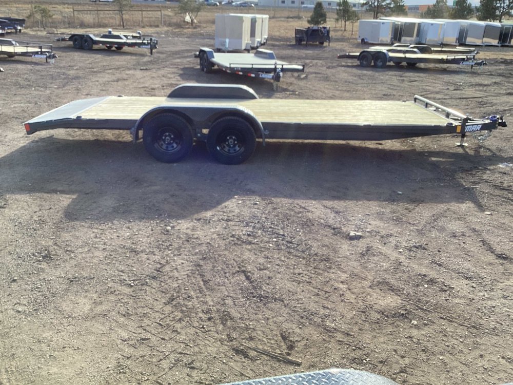 7'x20' Lamar Flatbed Car Hauler