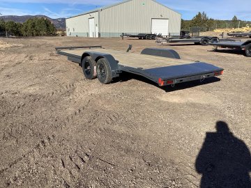 7'x20' Lamar Flatbed Car Hauler