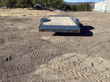 7'x20' Lamar Flatbed Car Hauler
