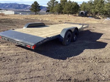 7'x20' Lamar Flatbed Car Hauler