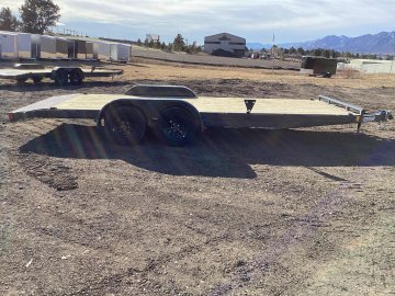 7'x20' Lamar Flatbed Car Hauler