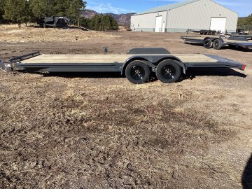 7'x22' Lamar Flatbed Car Hauler