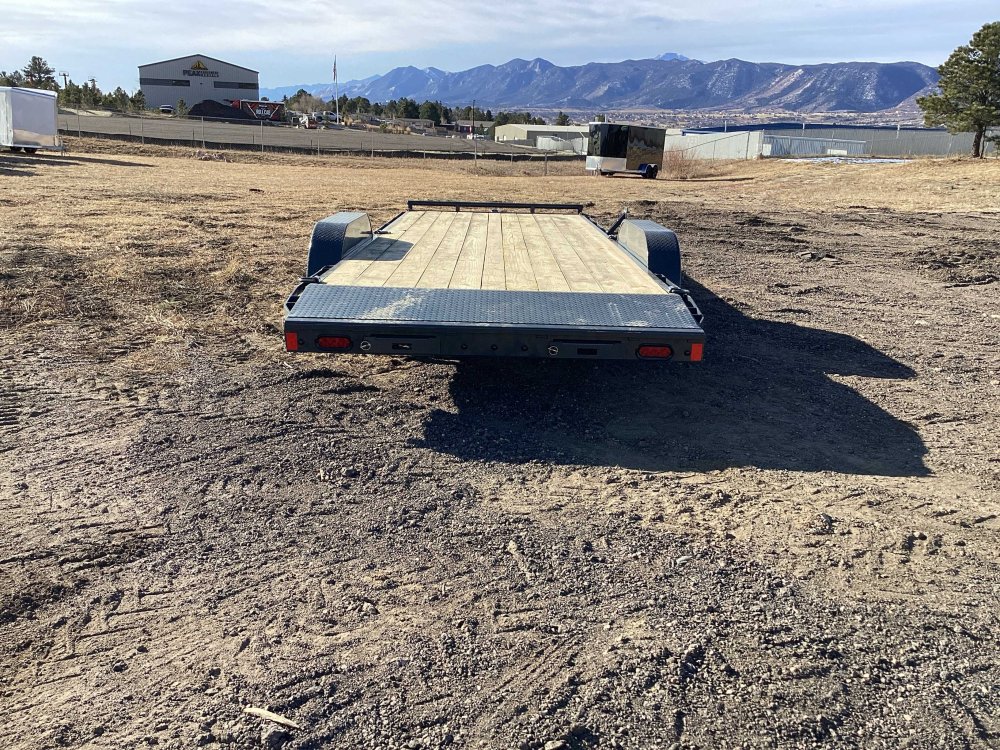 7'x22' Lamar Flatbed Car Hauler