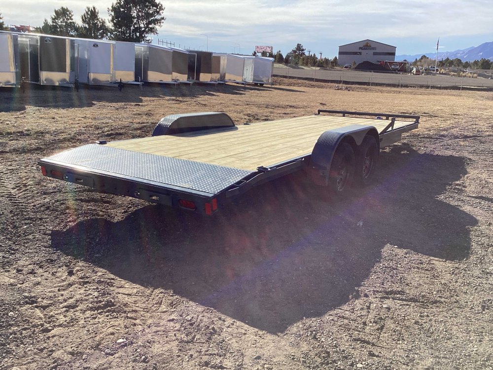 7'x22' Lamar Flatbed Car Hauler
