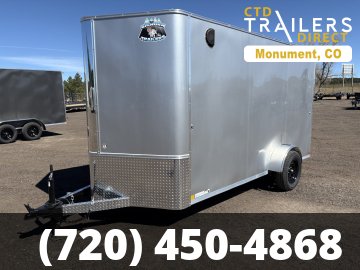 6'x12' Big Horn Enclosed Cargo