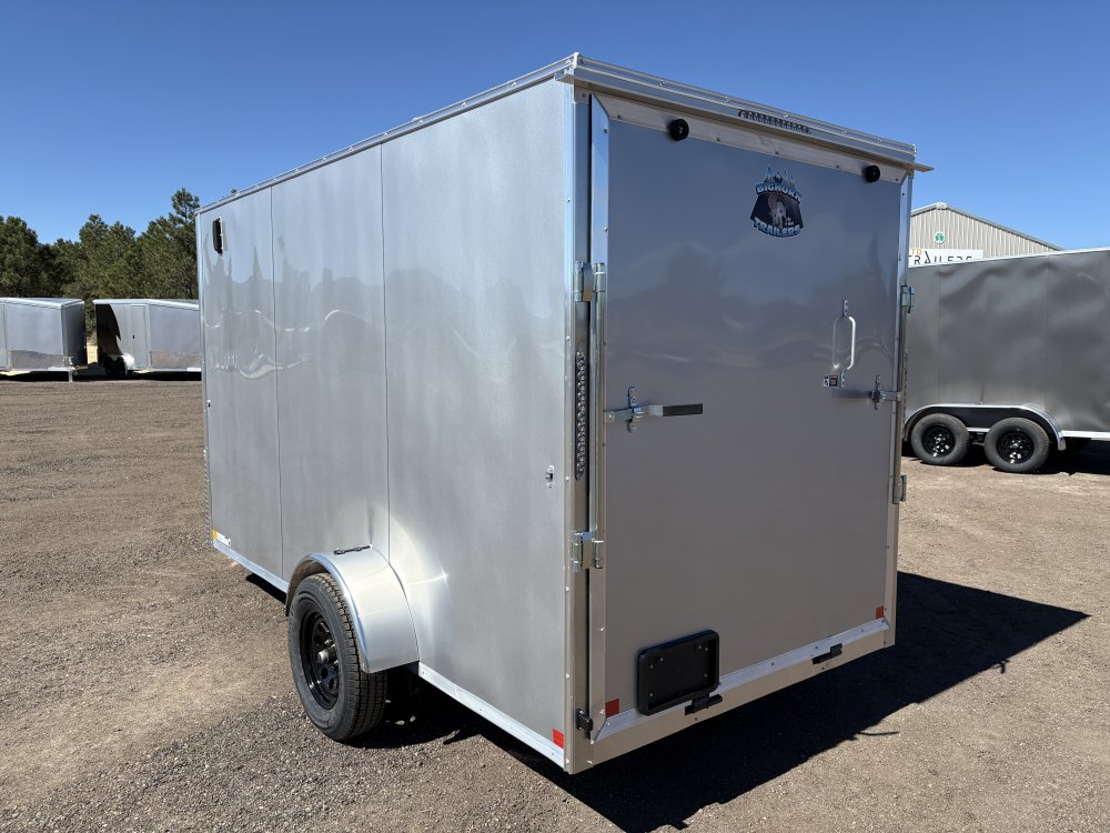 6'x12' Big Horn Enclosed Cargo