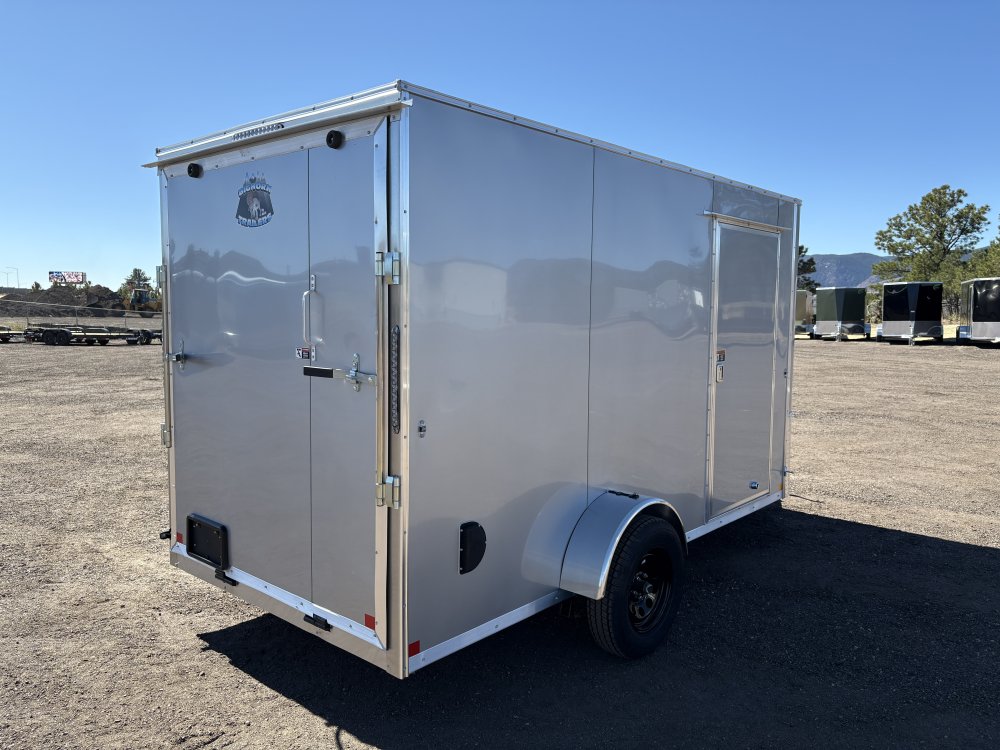 6'x12' Big Horn Enclosed Cargo