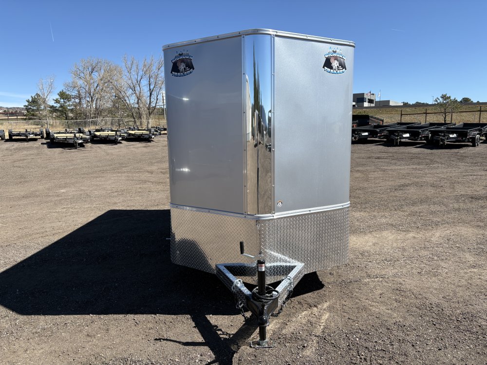 6'x12' Big Horn Enclosed Cargo