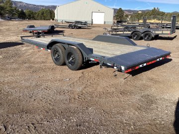8.5'x20' Lamar Flatbed Car Hauler
