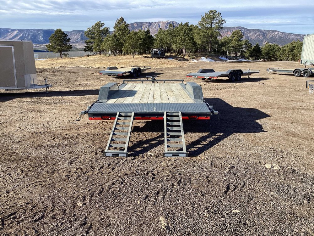 8.5'x20' Lamar Flatbed Car Hauler