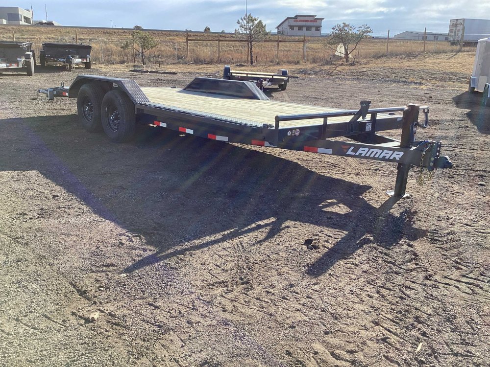 8.5'x20' Lamar Flatbed Car Hauler