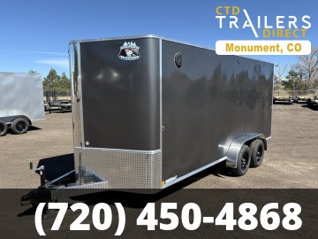 7'x16' Big Horn Enclosed Cargo