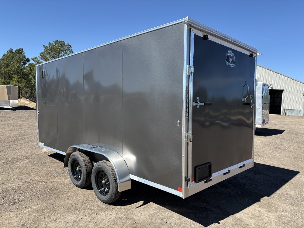 7'x16' Big Horn Enclosed Cargo