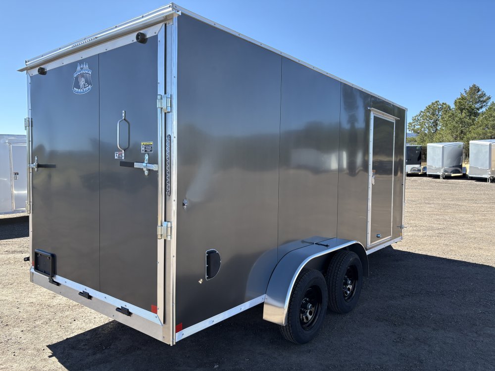 7'x16' Big Horn Enclosed Cargo