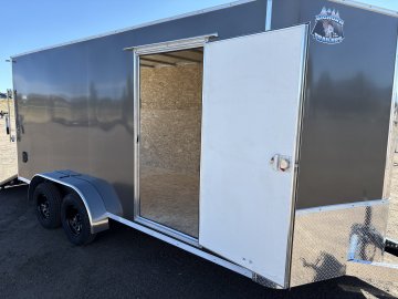 7'x16' Big Horn Enclosed Cargo